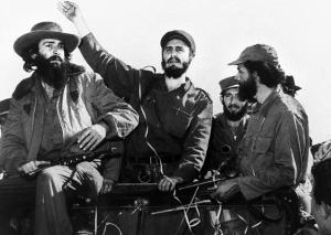 Fidel, the leader Fidel